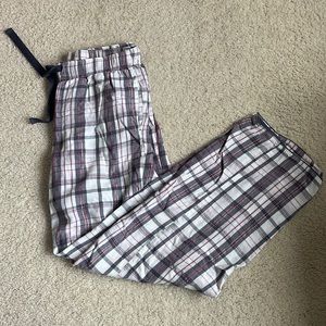 Victoria’s Secret plaid pajamas